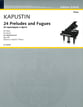 24 Preludes and Fugues, Op. 82, Vol. 2 piano sheet music cover